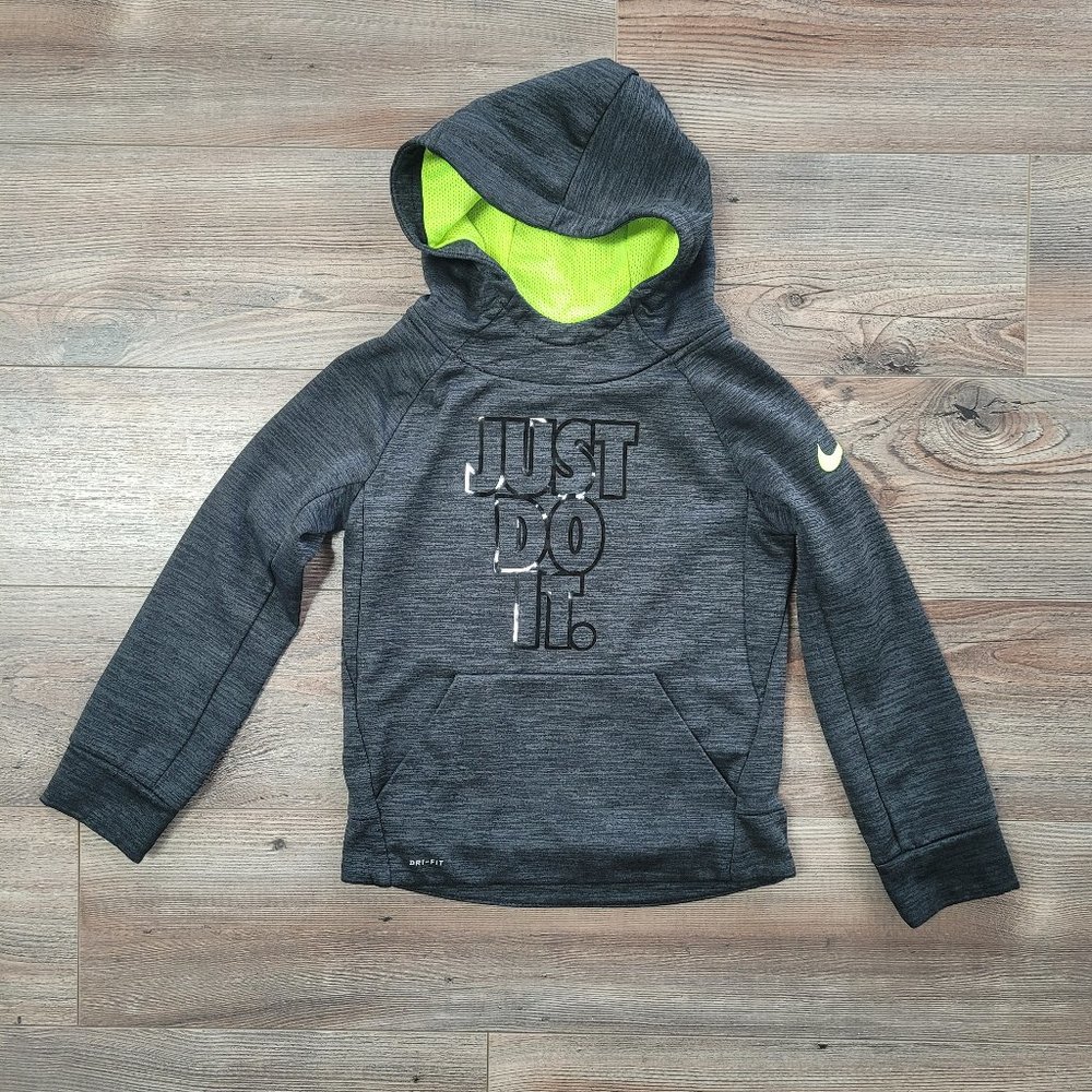 Nike Black Dri Fit Hooded Toddler Sweatshirt